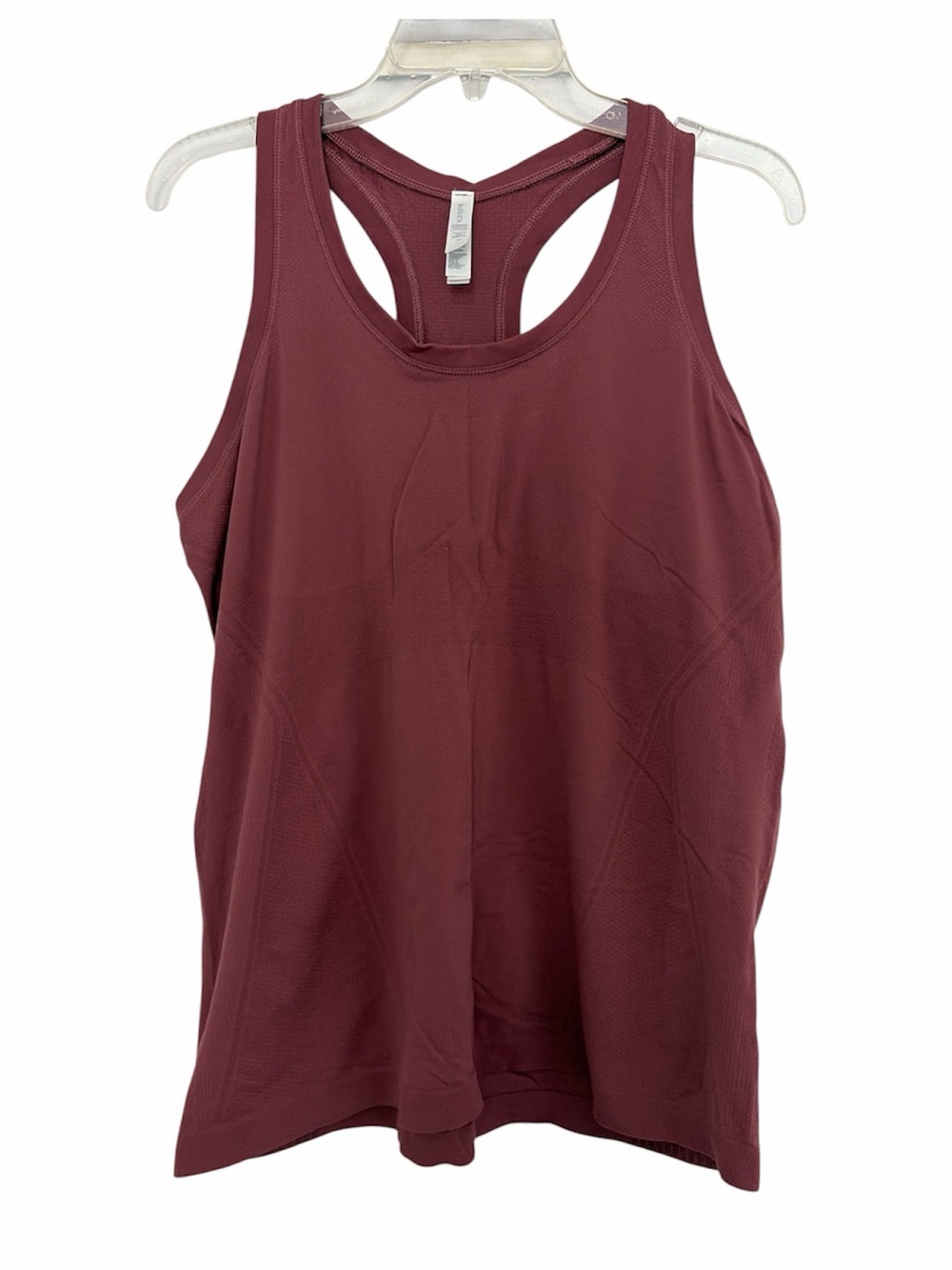Athleta Burgundy Racerback Performance Tank